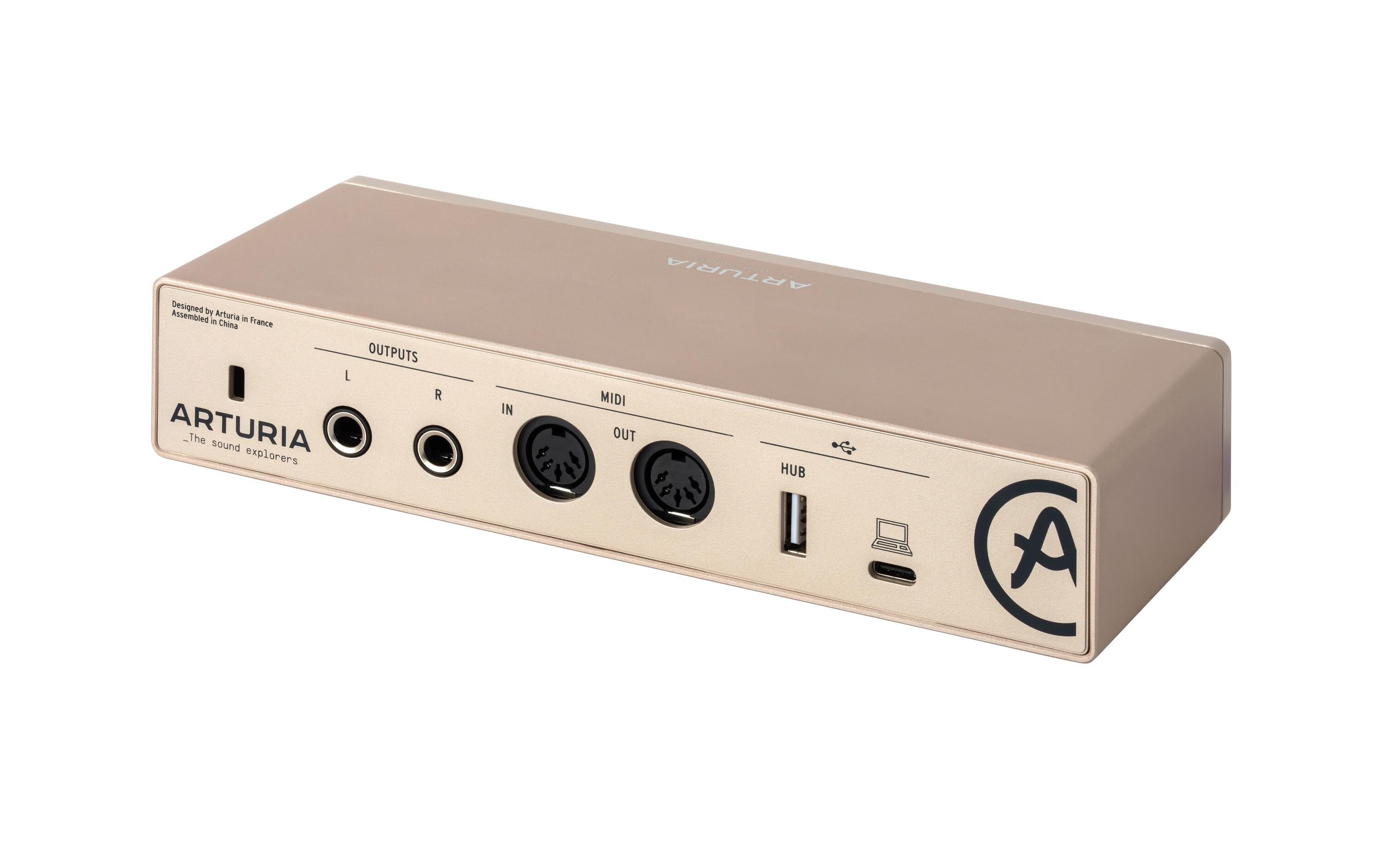 Audio Interface MiniFuse 2 Champagne<br>Vielseitiges 2-Ein- / 2-Ausgangskanal Audio-Interface