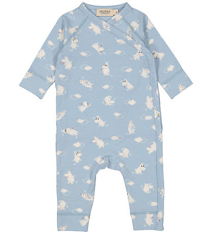 MarMar Wickel Strampler - Modal - Rulo - Blue MOOMIN
