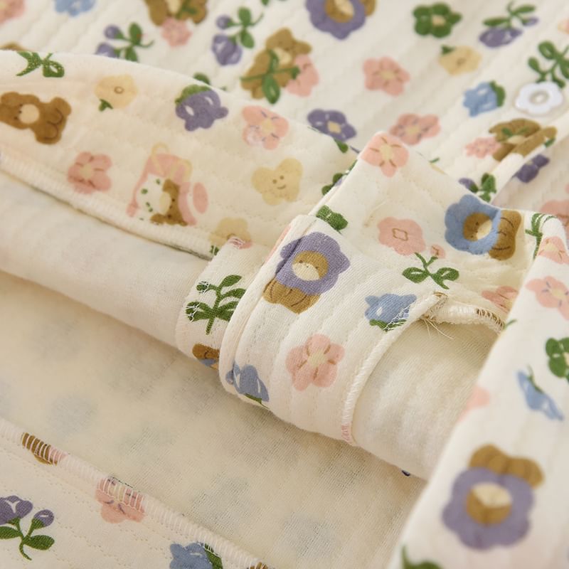 Dogini - Pyjamashirt met patroon