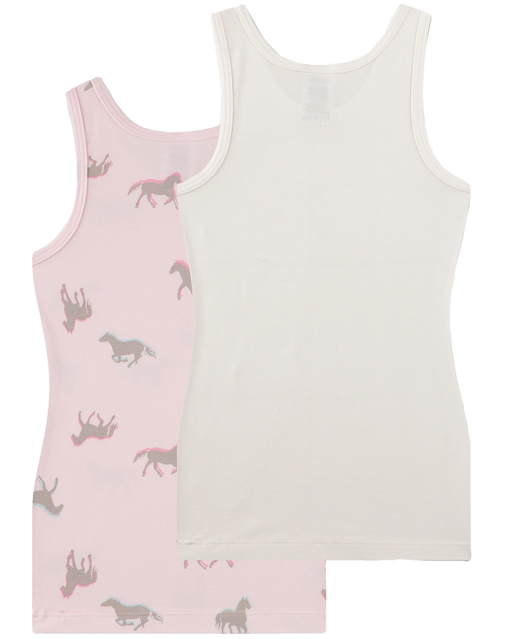 Unterhemd HORSES 2er Pack in rose