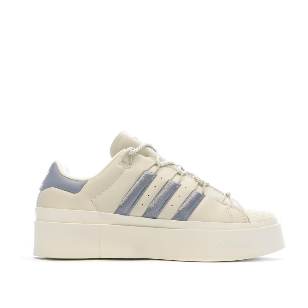 Adidas Baskets Blanche Femme Adidas Superstar Bonega