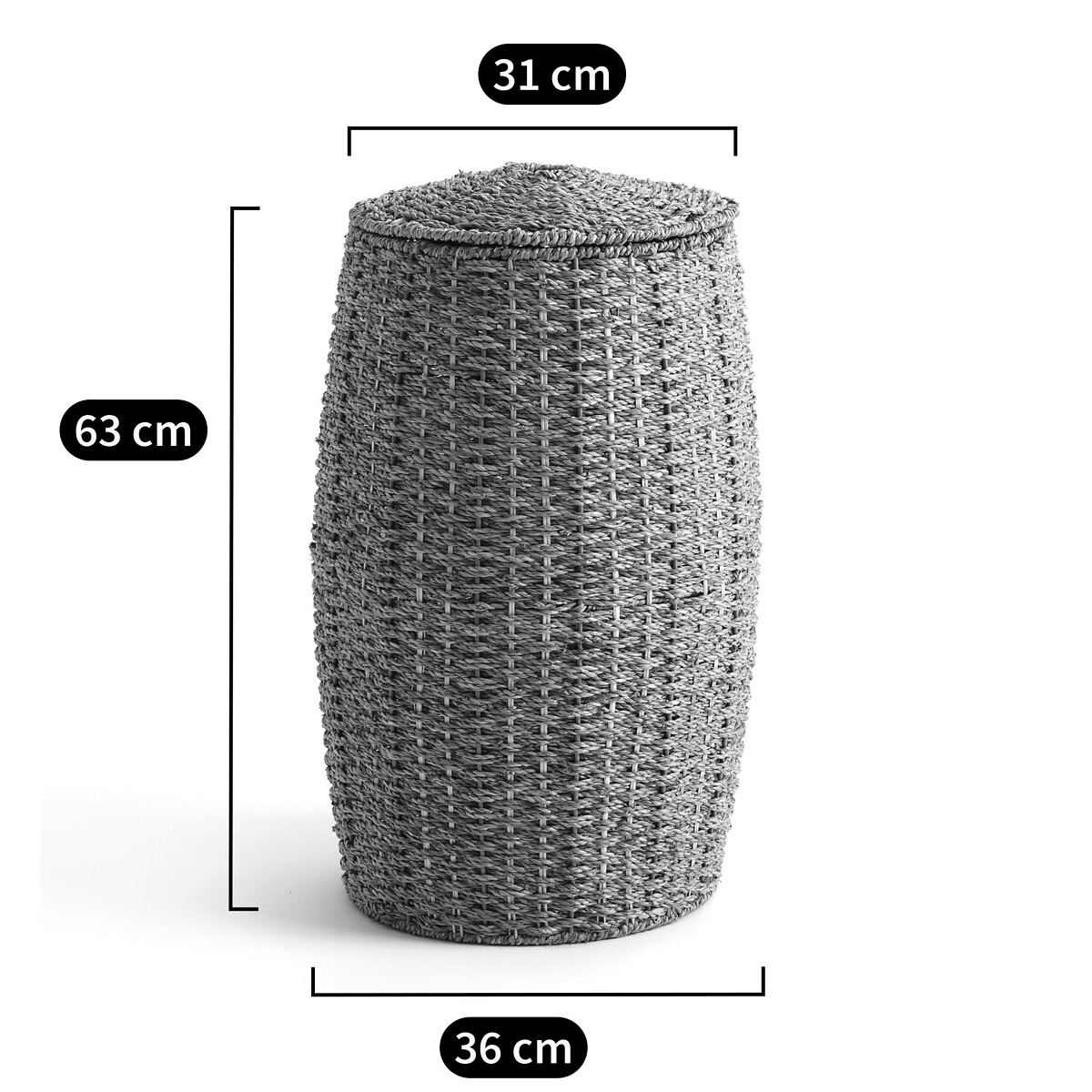 LA REDOUTE INTERIEURS<br>Cesto de roupa suja ou armazenamento Jubo