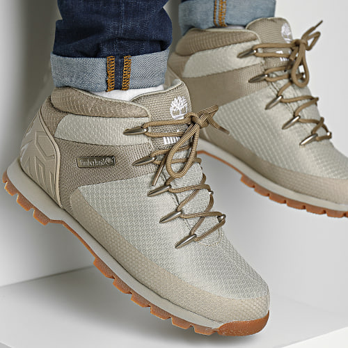 Boots Euro Sprint Mid Hiker Waterproof A5UXN Light Brown Knit