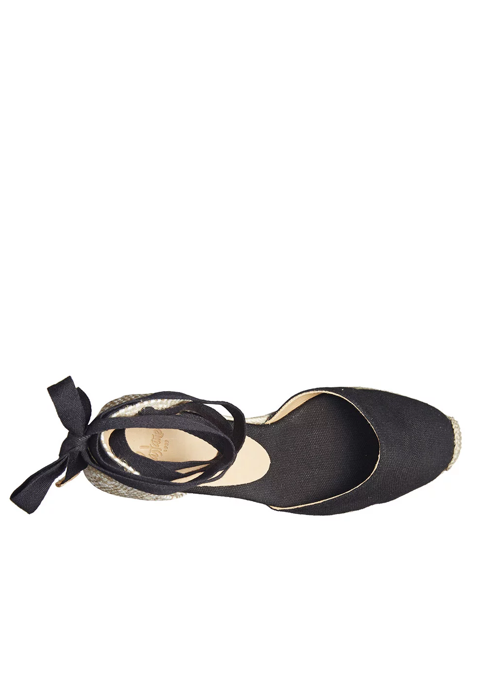 CARINA 6CM TISSU NOIR
