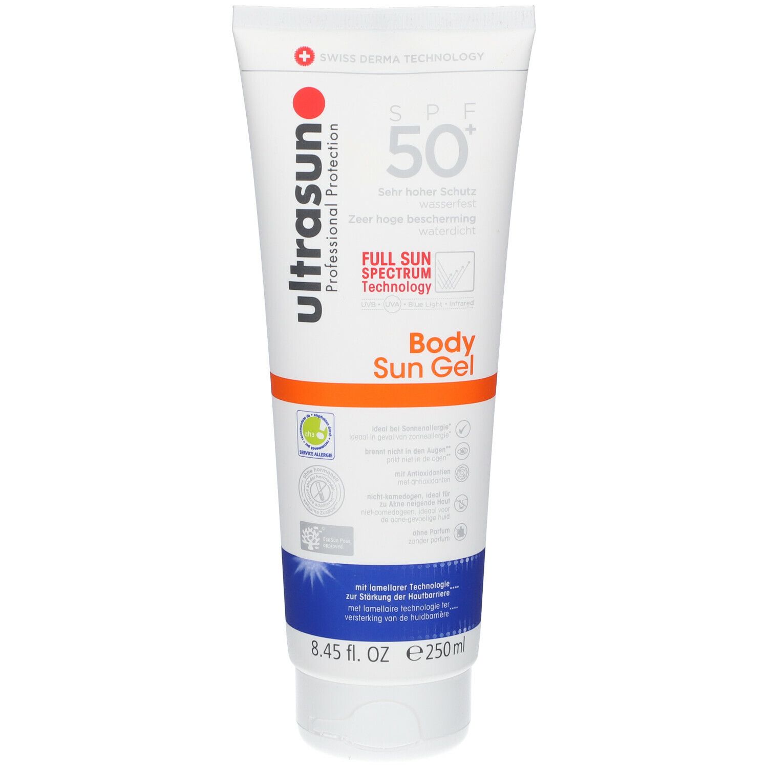 ultrasun BodySun Gel LSF 50