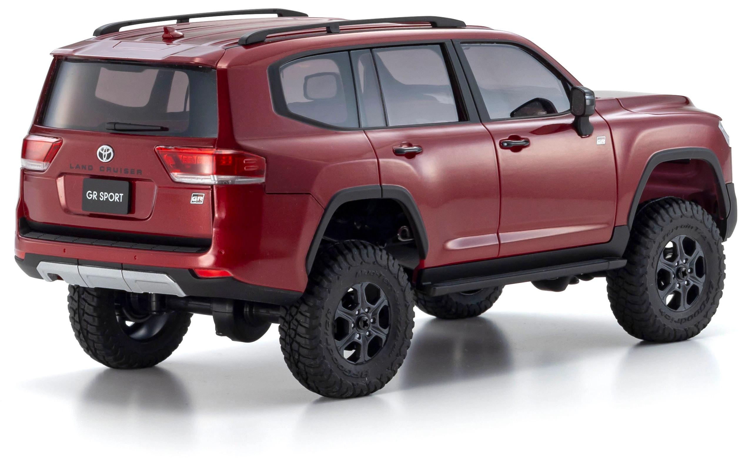 Scale Crawler Land Cruiser GR Sports Rot, 1:18<br>Mini-Z 4 x 4 Crawler mit MX-01 Chassis in Readyset