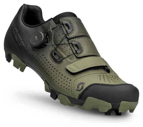 Chaussures VTT Scott Team Boa Noir/Vert Homme