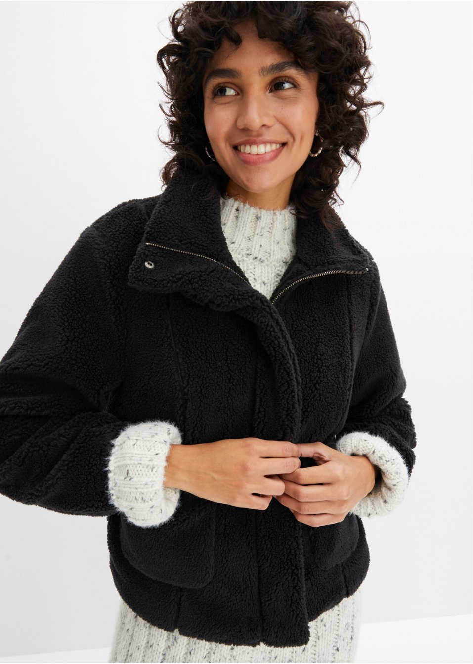 Veste en peluche