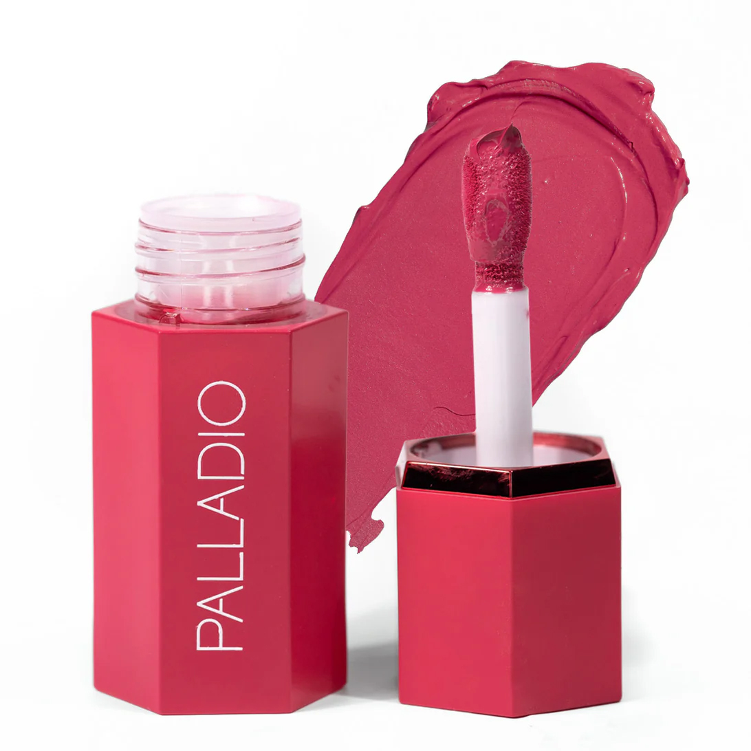 Palladio - Liquid Blush, 2-in1 Cheeck & Lip Cream, 5ml