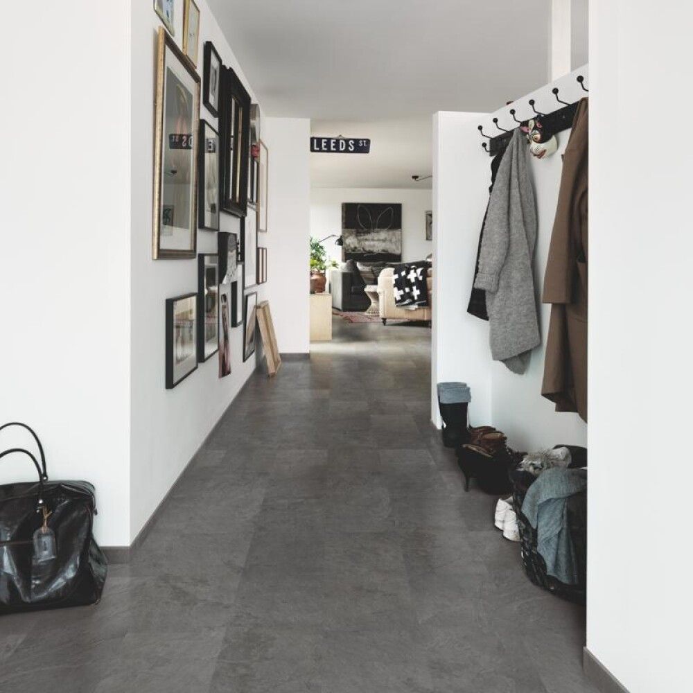 VINYLGULV PERGO BLACK SCIVARO SLATE AURA PAD PRO 1,848M²