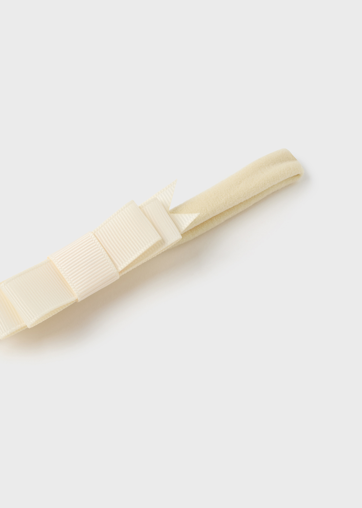 Faixa de cabelo elástica com laço para bebê