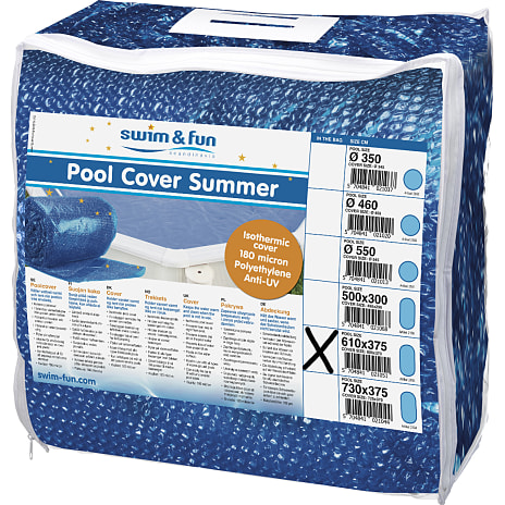 Poolcover Summer 6.10x3.75m Ovalt