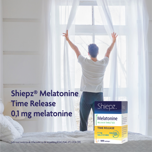 Shiepz Melatonine Time Release Tabletjes 500TB
