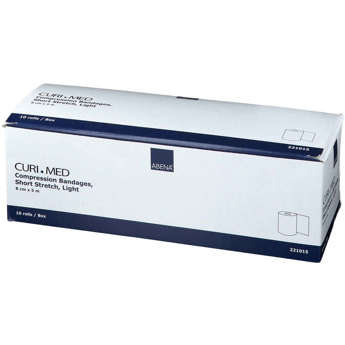 CURI MED Kurzzug Kompressionsbinden 8 cm x 5 m