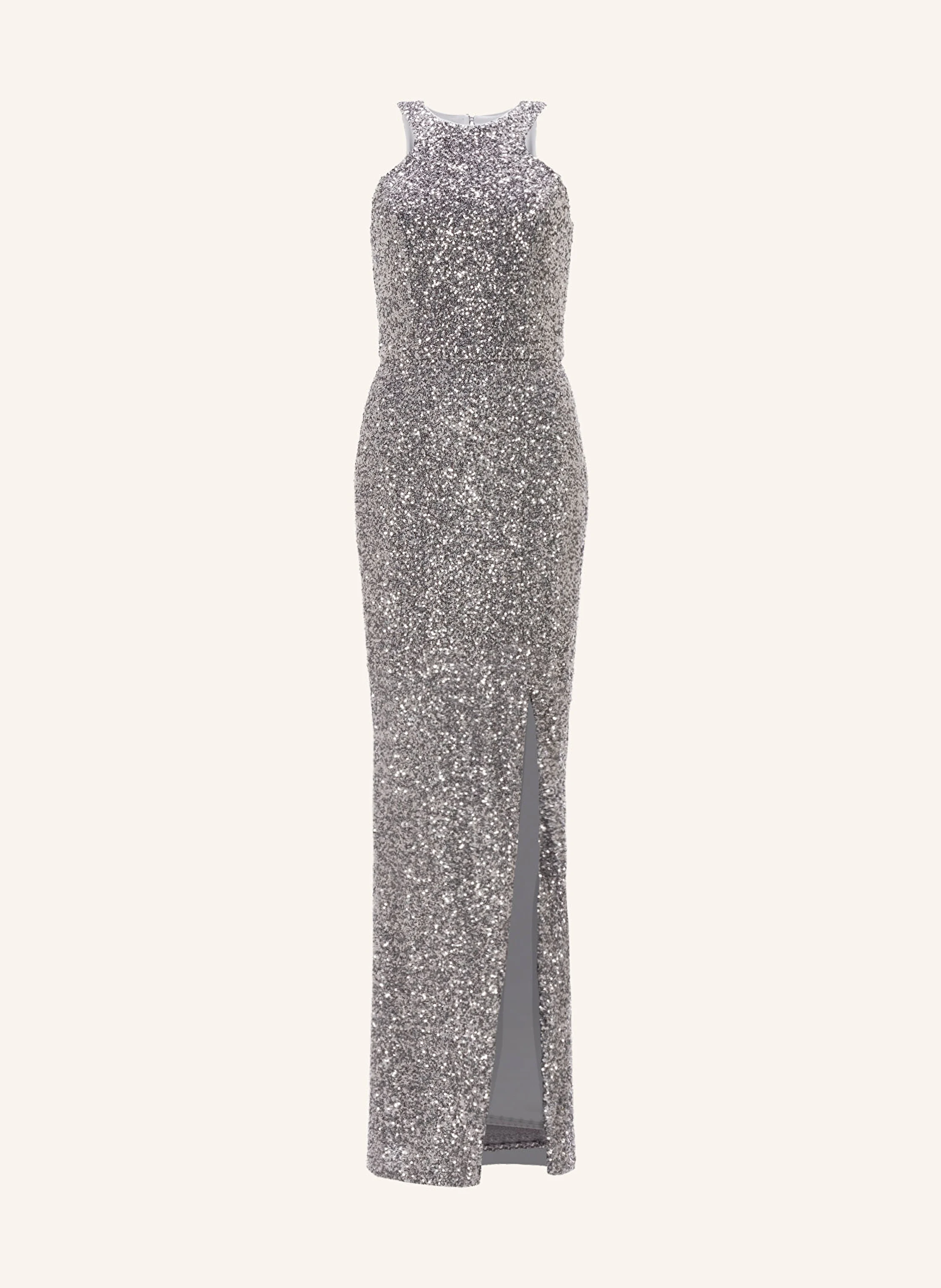 SWING Abendkleid mit Pailletten und Cut-out