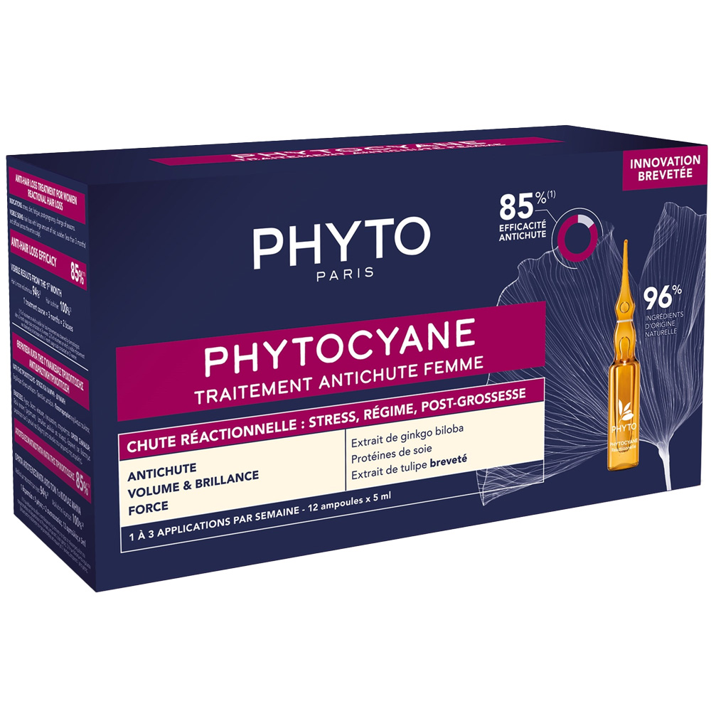 PHYTO Phytocyane Women Prog<br>12 × 5 ml, Flasche, flüssig, französisch