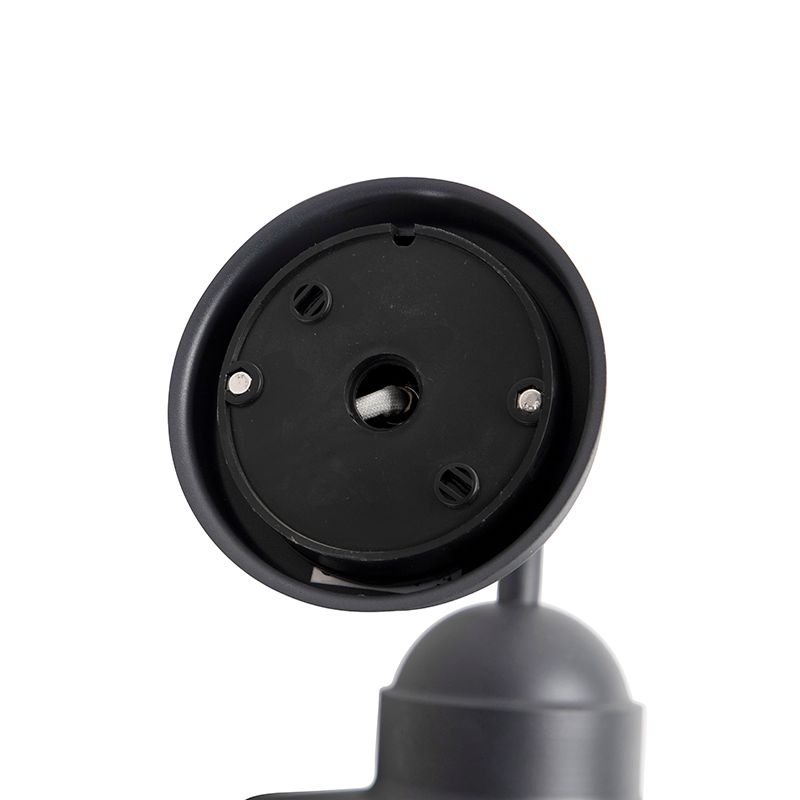 Landelijke buitenwandlamp donkergrijs IP44 - Kansas