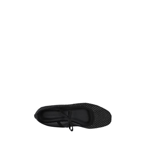 Bianco Fall Rhinestone Bow Ballerinasko, Black, 38