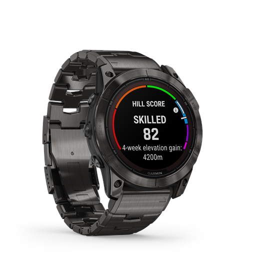 Garmin Fenix 7X Pro 010-02778-30 Sapphire Solar Edition Smartwatch, Carbon Gray, 51 mm