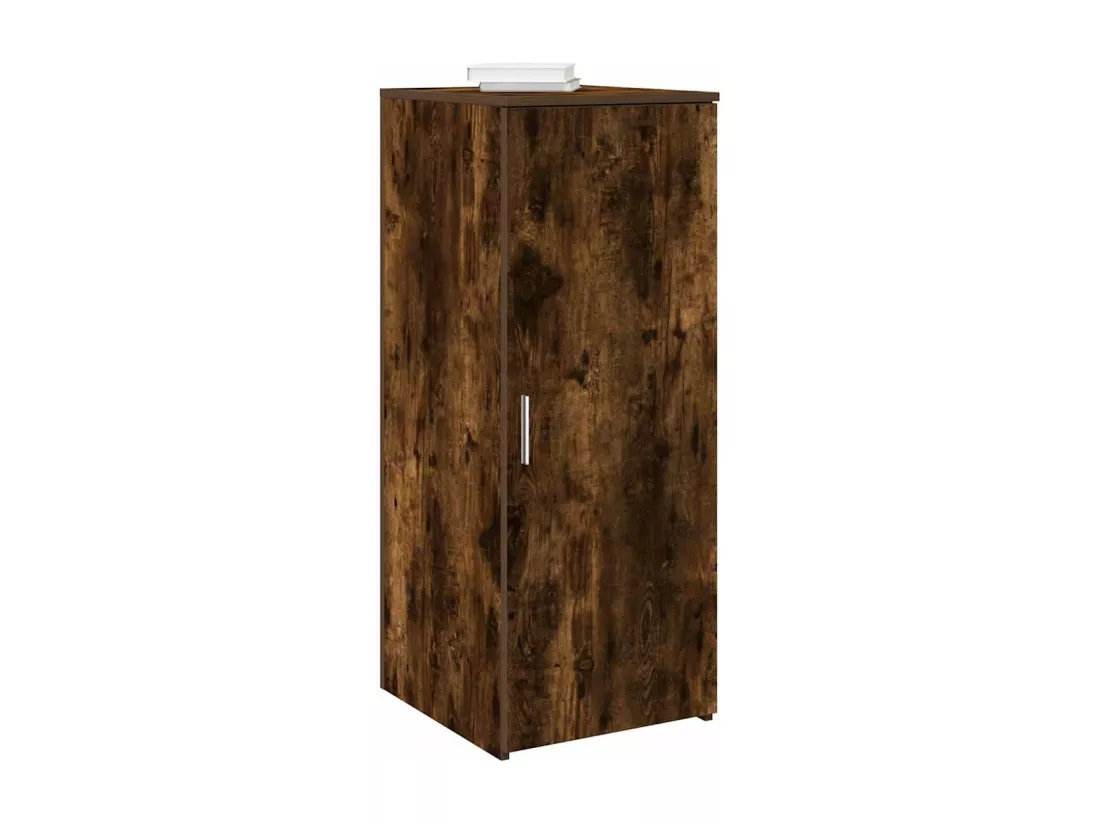 Armoire de rangement chêne fumé 40x45x103,5cm bois d'ingénierie