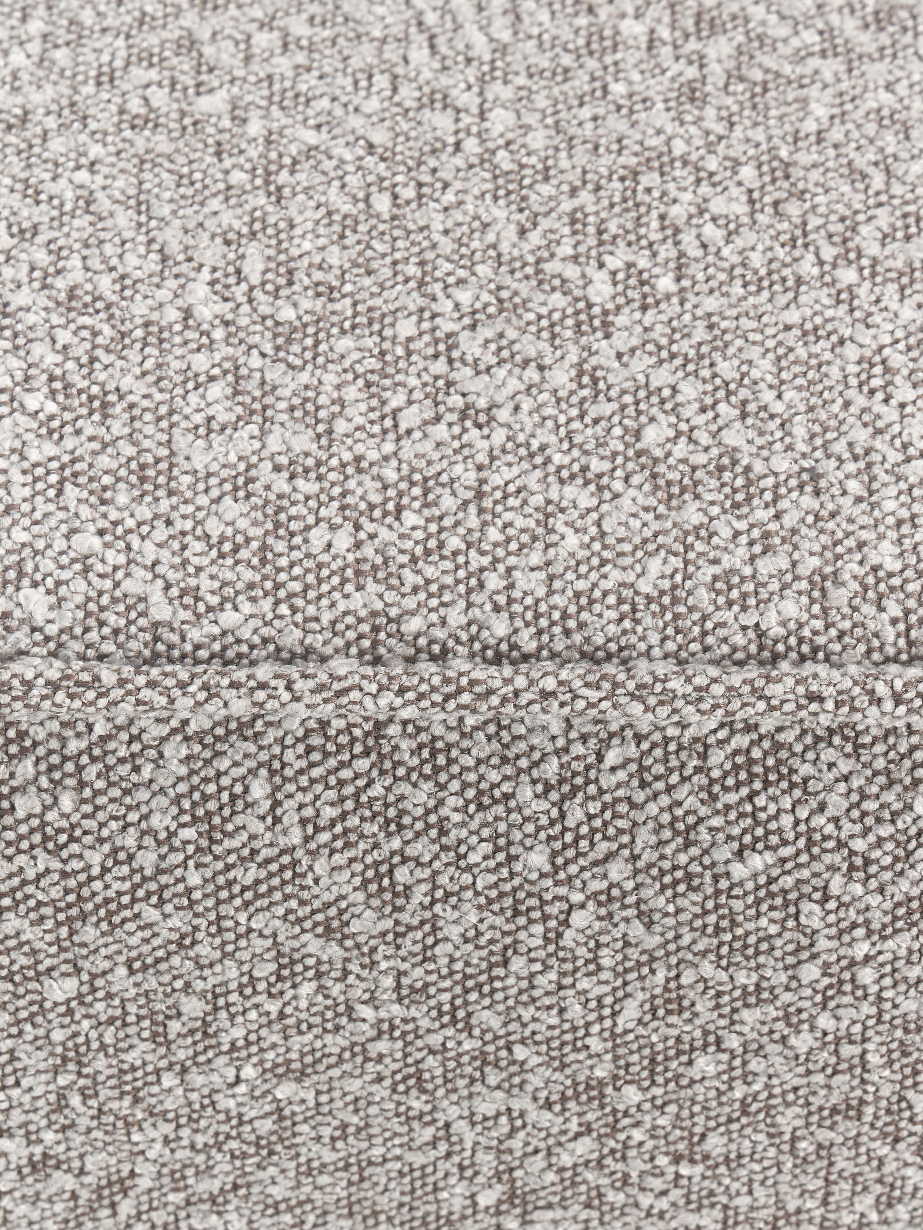 Chaise longue module Lennon van bouclé