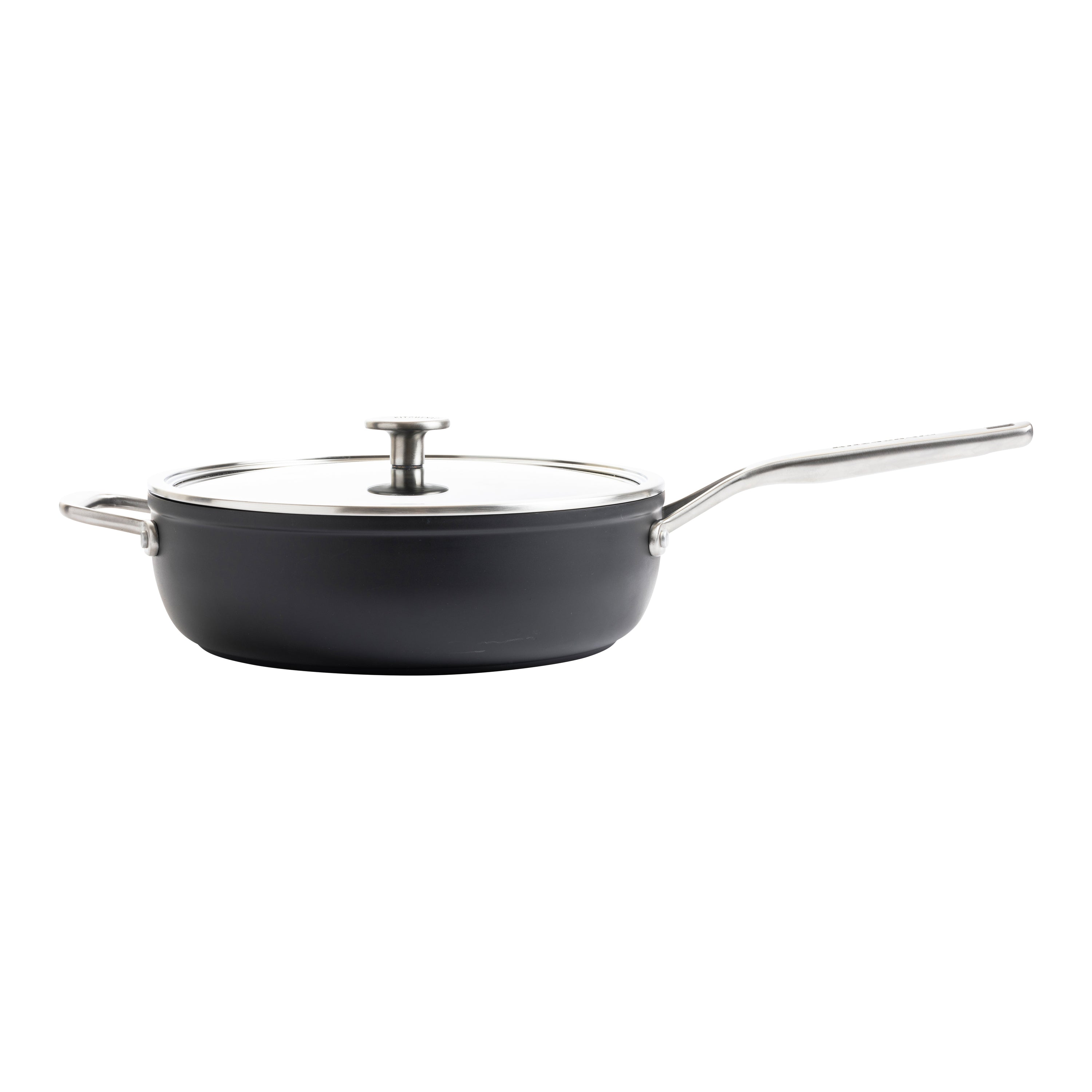 KitchenAid Forged Hapjespan met Deksel Ã 28 cm