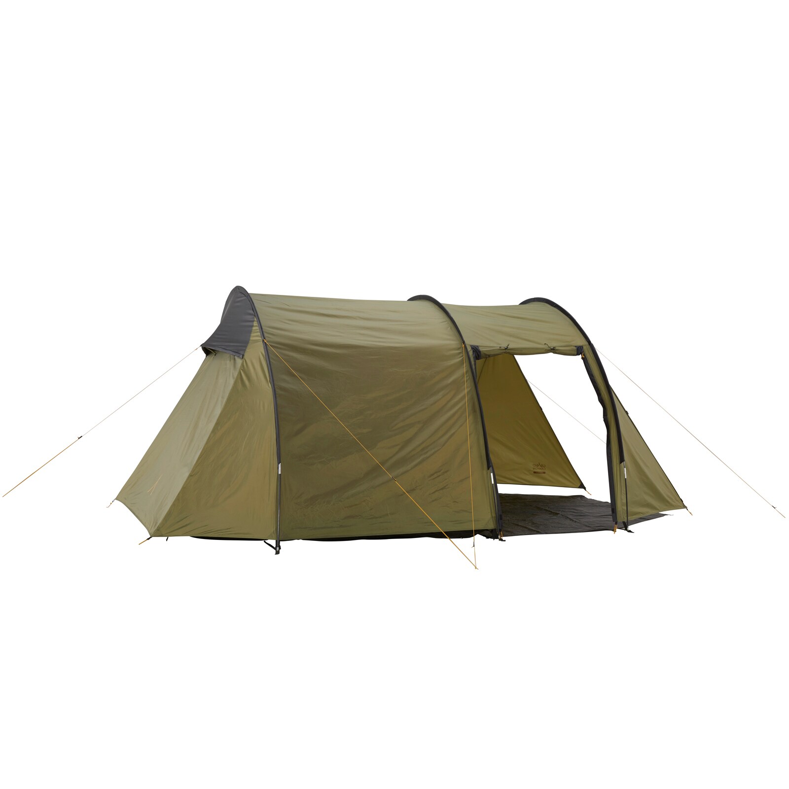 GRAND CANYON Tunelzelt Robson 4 Personen Zelt Familien Camping Leicht Vorraum Farbe: Blue Grass