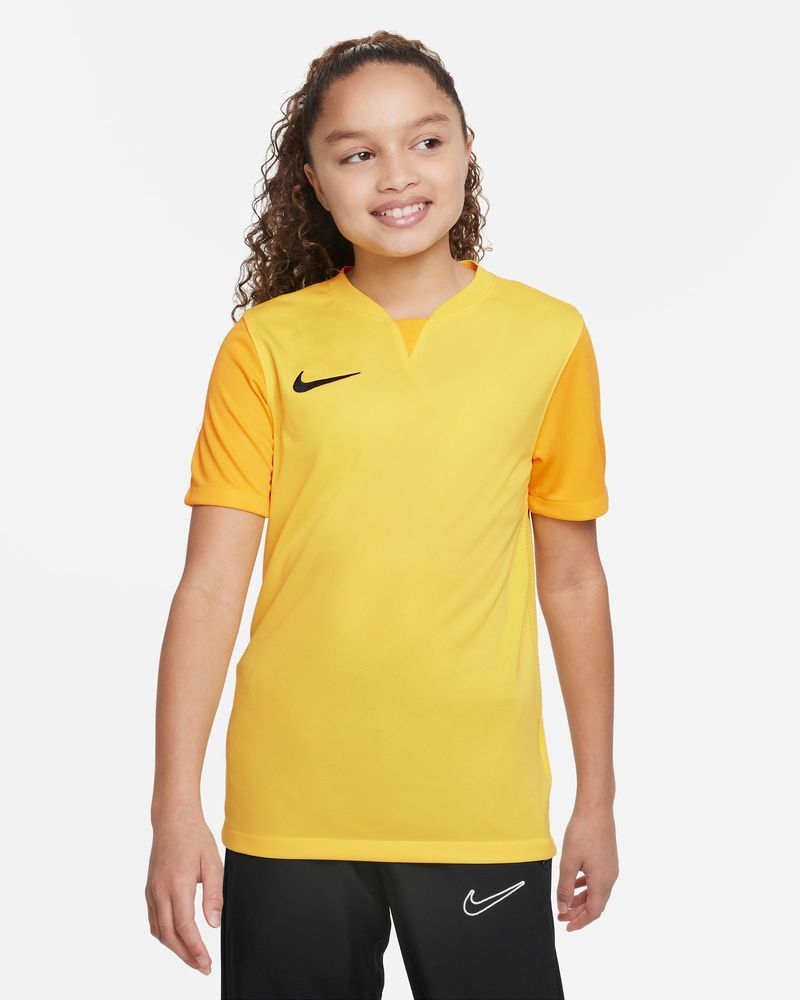 Maillot de football Nike Trophy V Jaune pour enfant