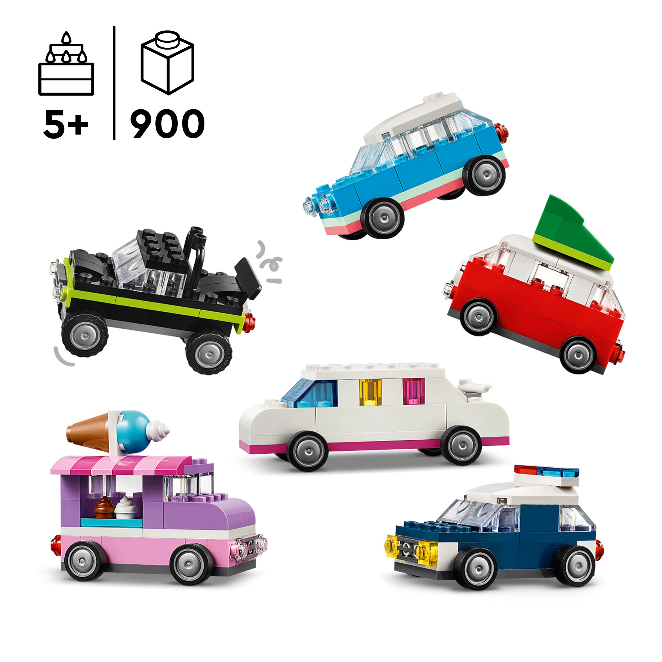 LEGO® Classic 11036 KREATIVE FAHRZEUGE