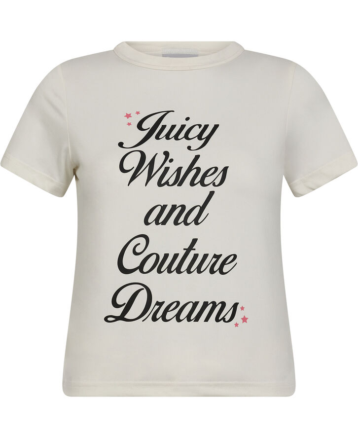 Juicy Couture JUICY WISHES SHORTSLEEVE PYJAMA SET Sugar swizzle