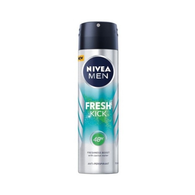 Nivea Men Fresh Kick Spray Deodorant 150 ml