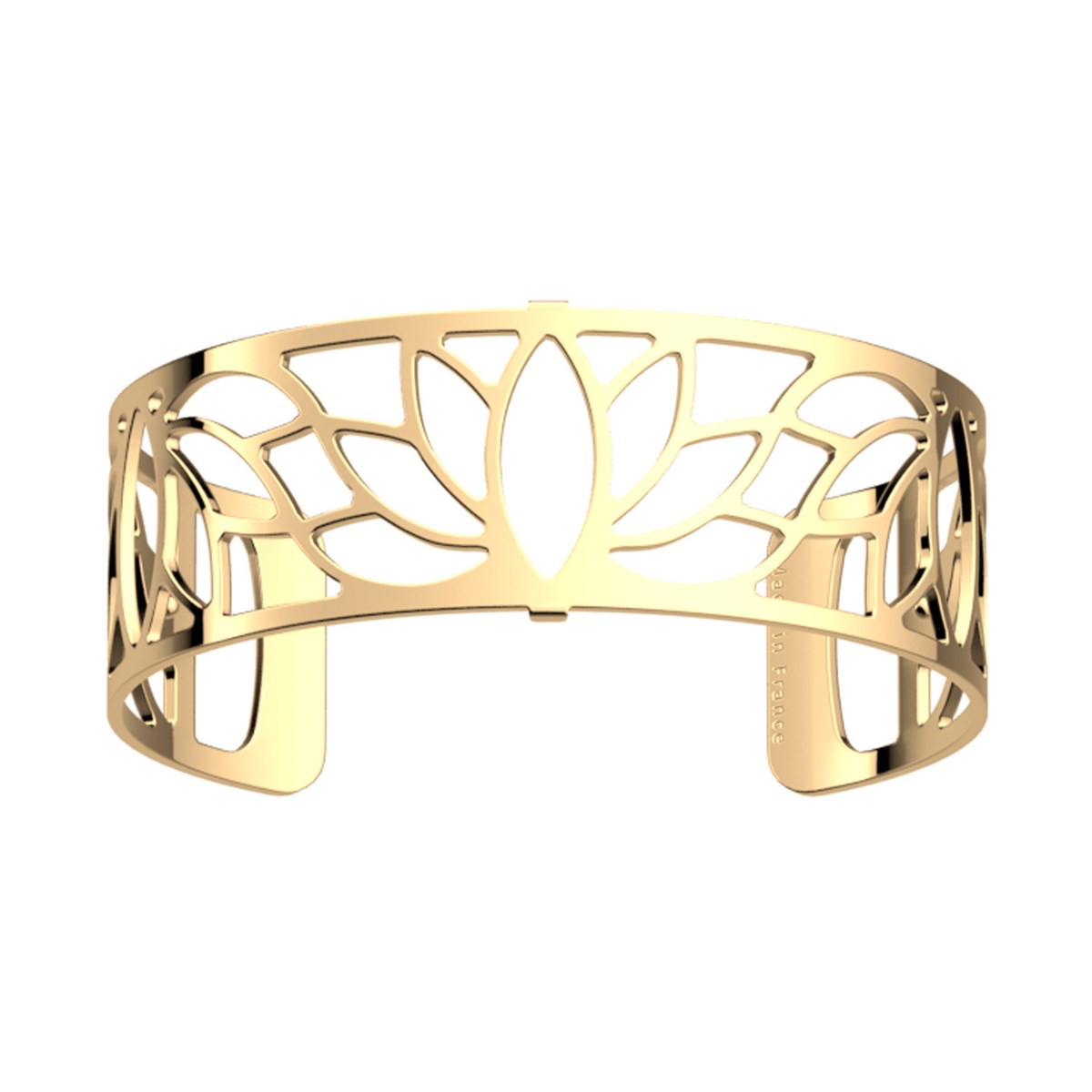 Bracelet Les Georgettes Lotus doré 25mmCollection Les Essentielles +