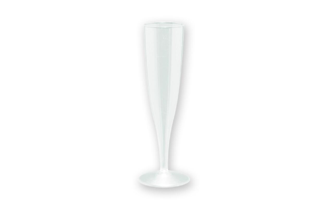 Einwegbecher 100 ml, 10 Stück, TransparentChampagnerkelch
