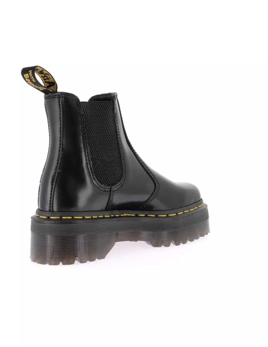 DR MARTENS 2976 QUAD - Chelsea Blackpolishedsmooth
