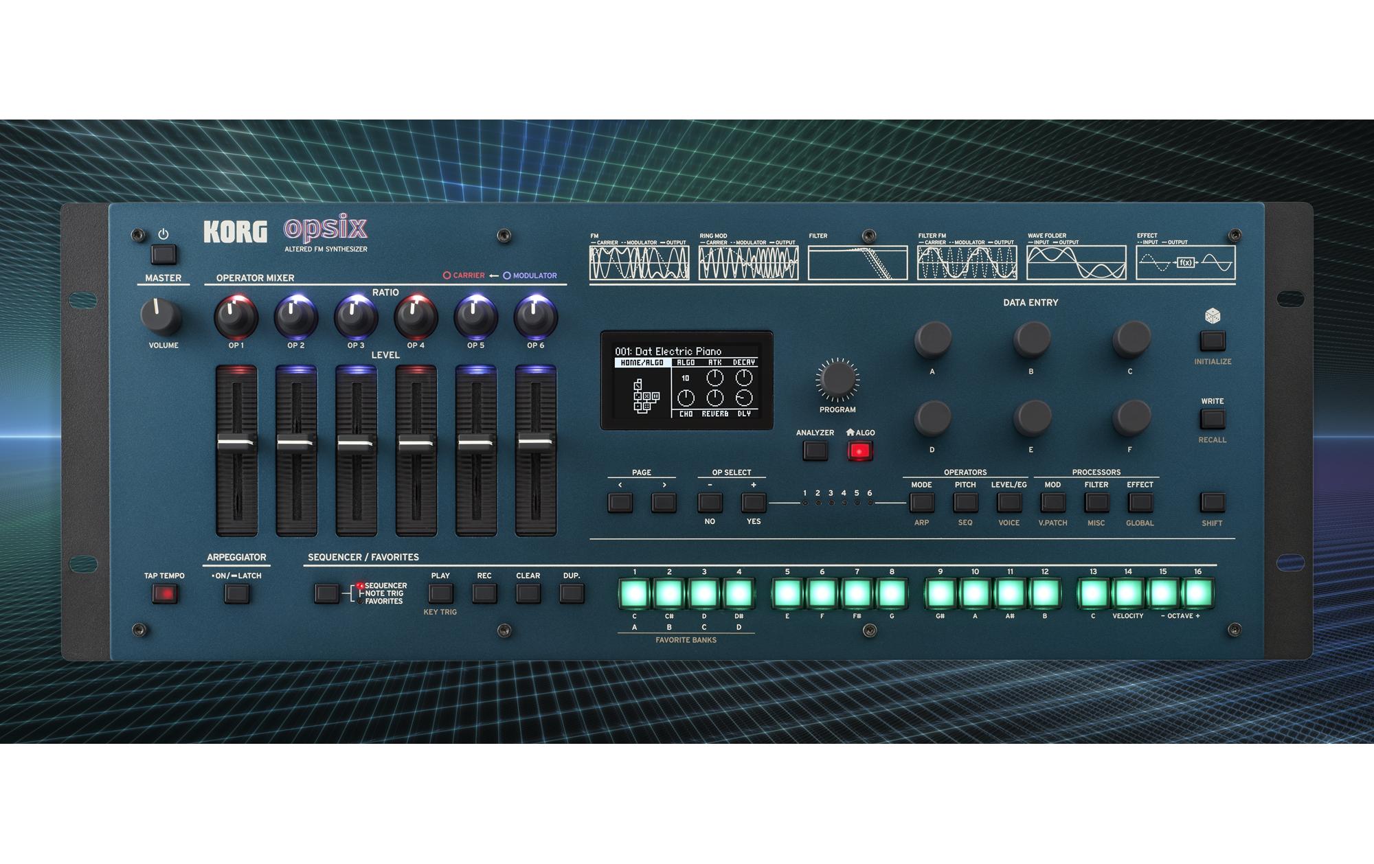 Synthesizer opsix module<br>Altered FM Synthesizer Modul