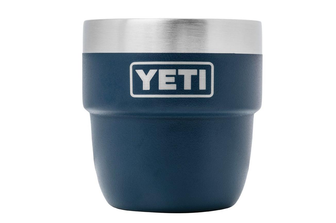 Yeti Rambler Stackable Espresso Cups 4oz, Navy Blue, stapelbare thermosbekers, 118 ml