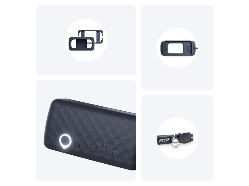 tractive GPS-Tracker CAT Mini LTE, Dunkelblau GPS Tracker für Katzen