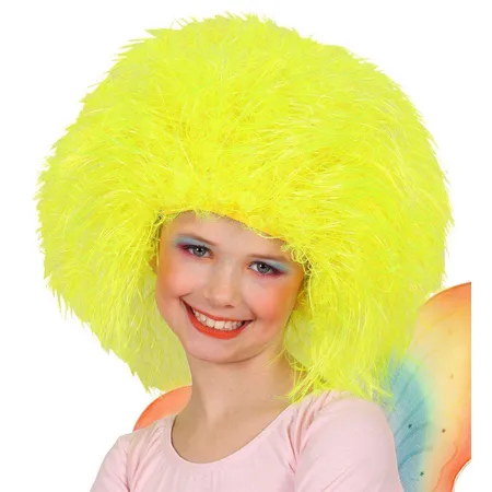 Widmann 6274Y Kinderperücke Fizzy, gelb