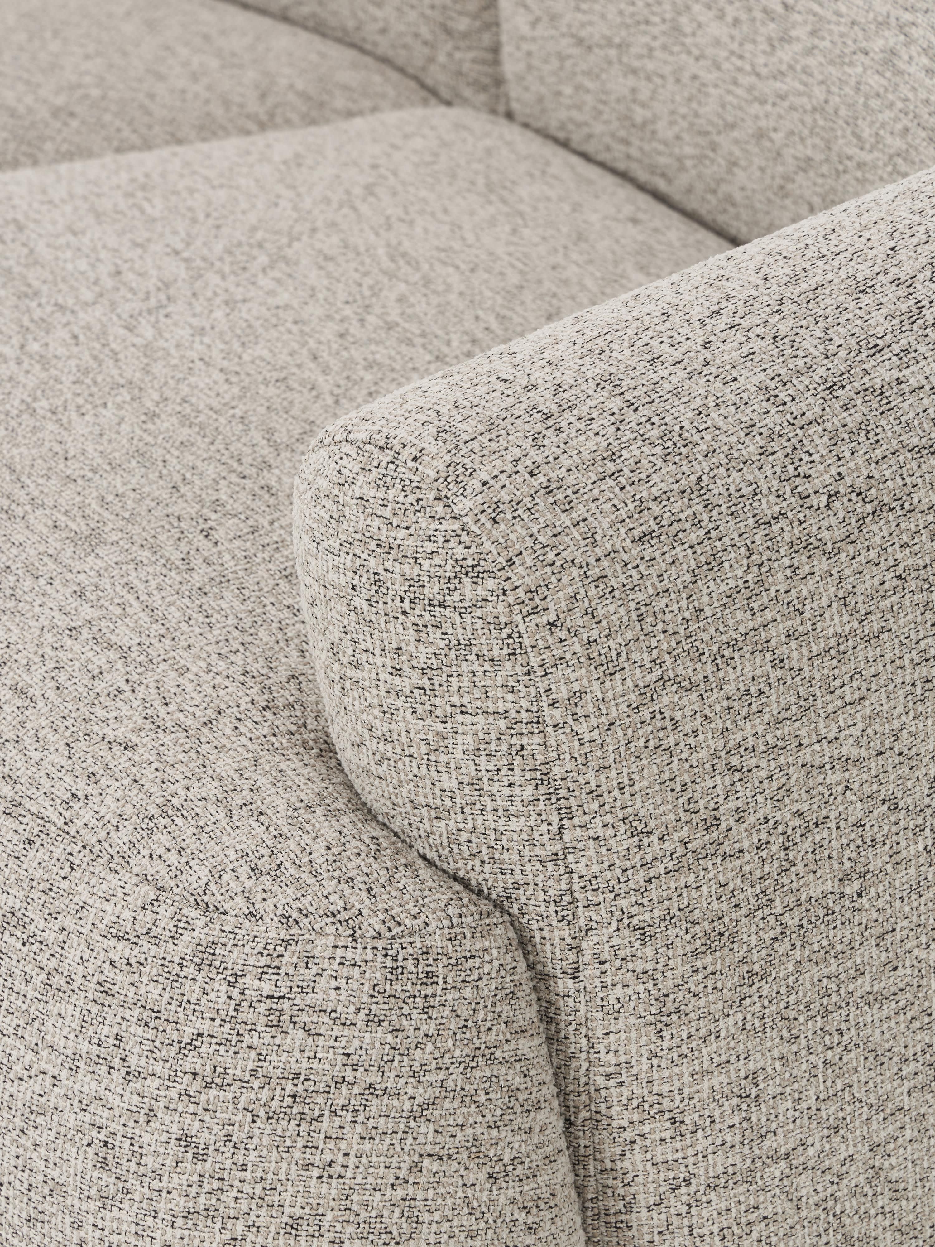 Modulaire bouclé hoekbank Sofia (4-zits)