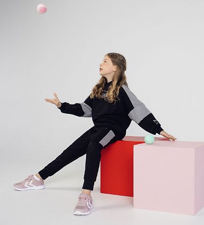 Hummel Kapuzenpullover - HMLBoxline - Schwarz