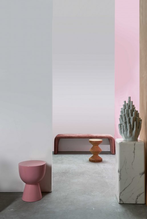 POLSPOTTEN Coral 10-Tulips vaas wit