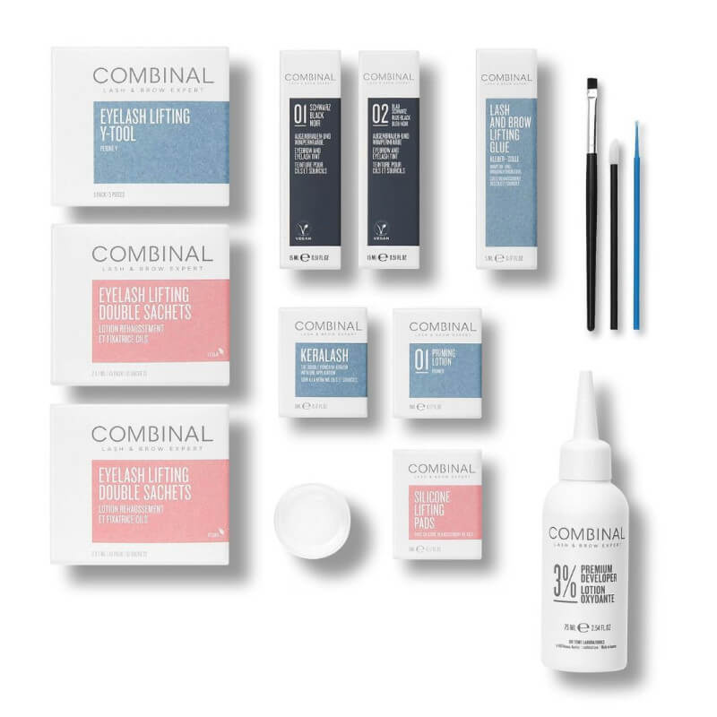 Kit premium keratin lash lift Combinal 20 poses
