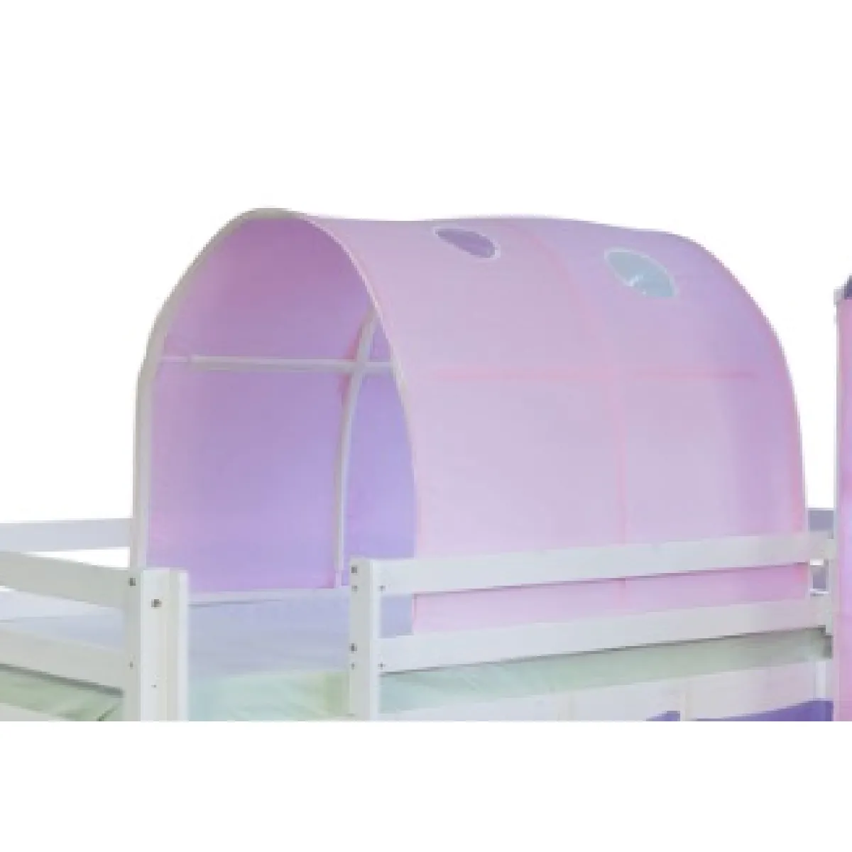 Homestyle4U Tunnel de Lit Rose