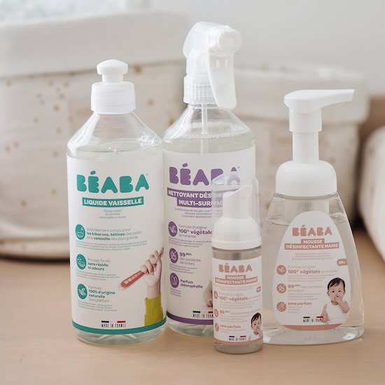 Liquide vaisselle sans parfum   Vert        500 ml   de               Béaba