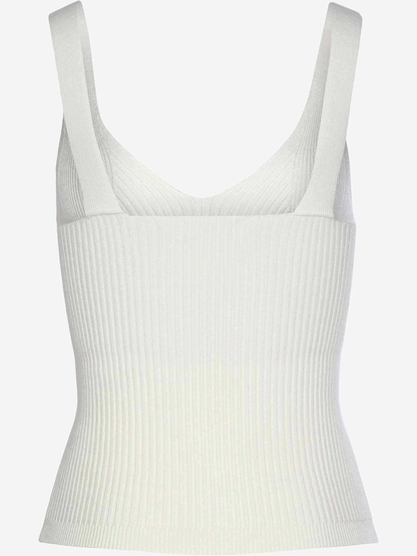 Débardeur en tricot encolure en v affinante