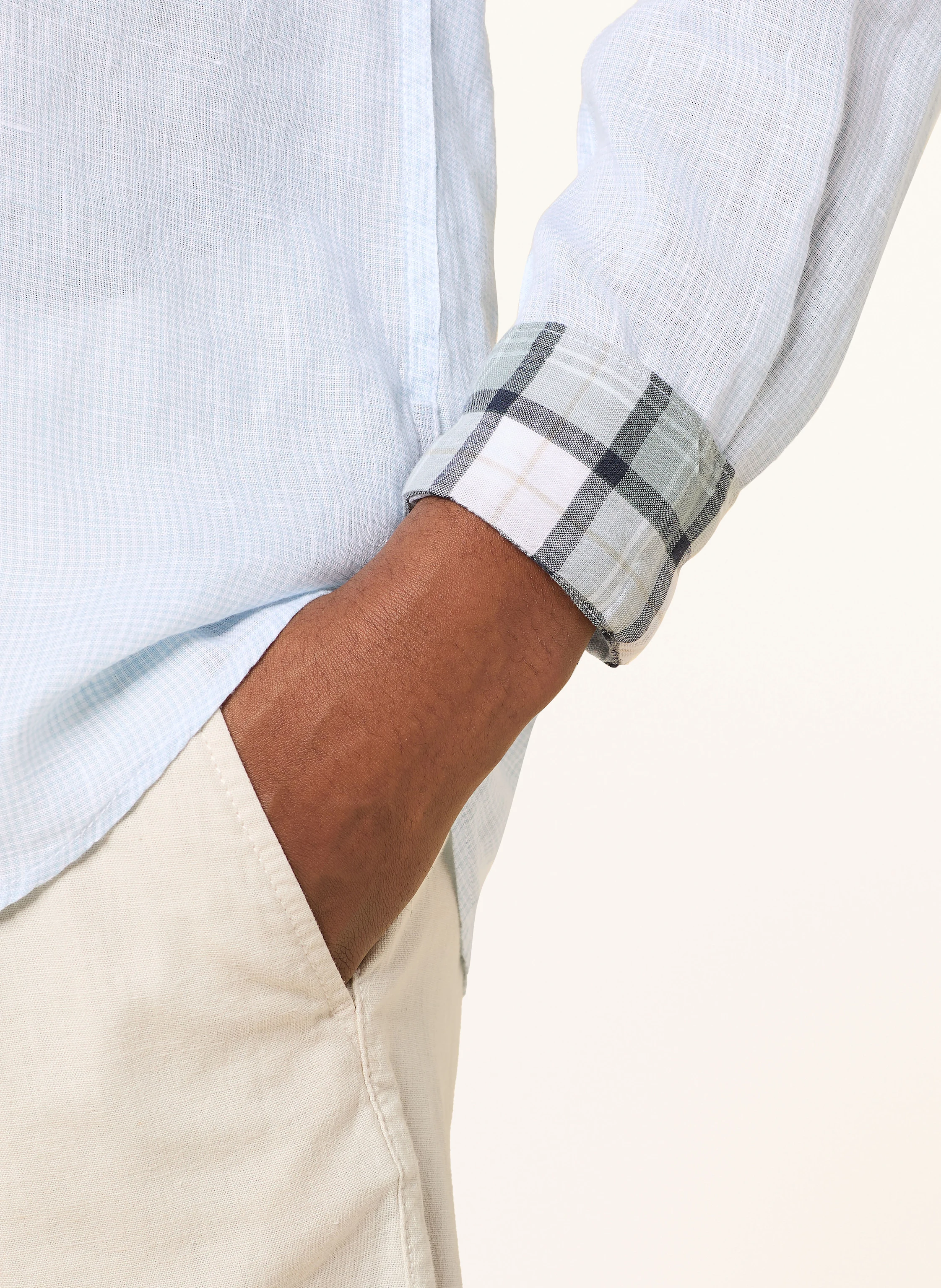 Barbour Leinenhemd LINTON Tailored Fit