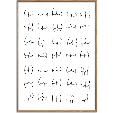 Butts nr. 1 - 70x100 cm