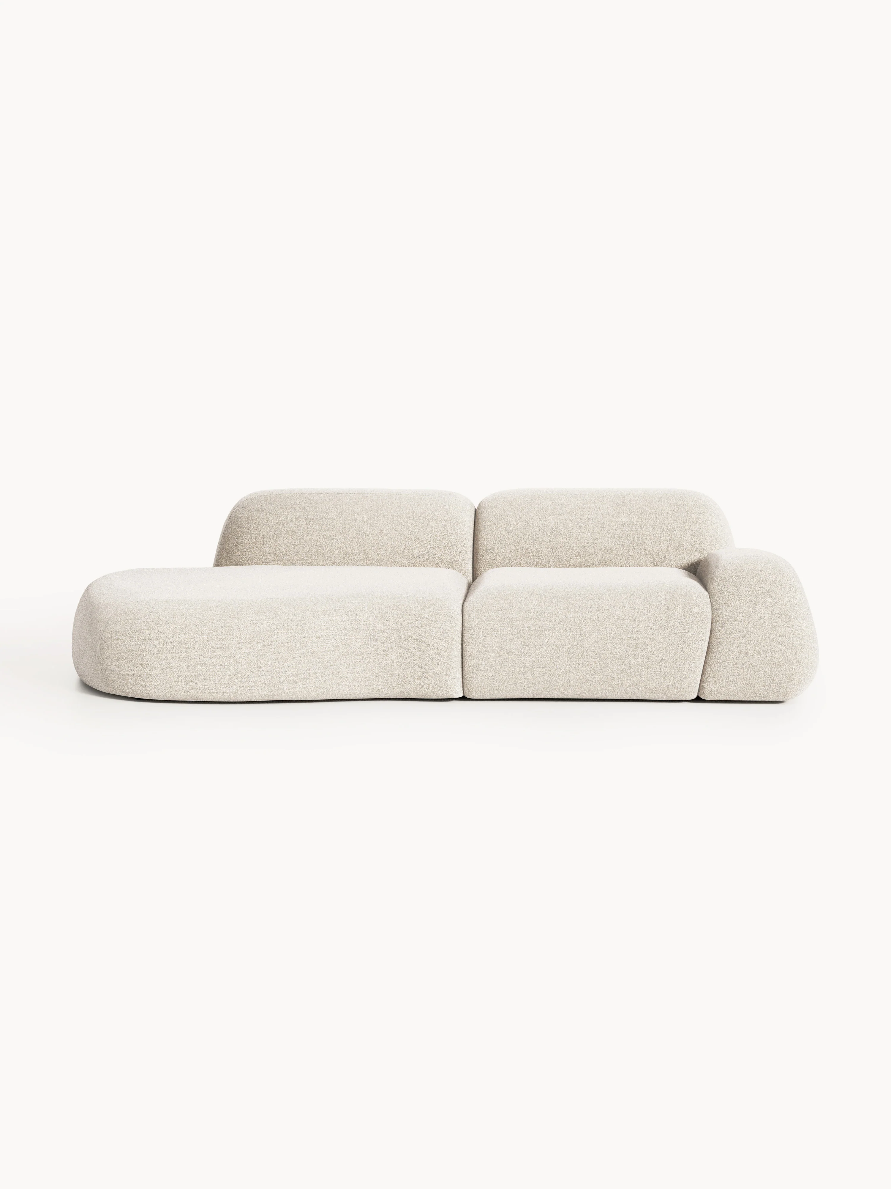 Modulaire bouclé chaise Wolke (3-zits)