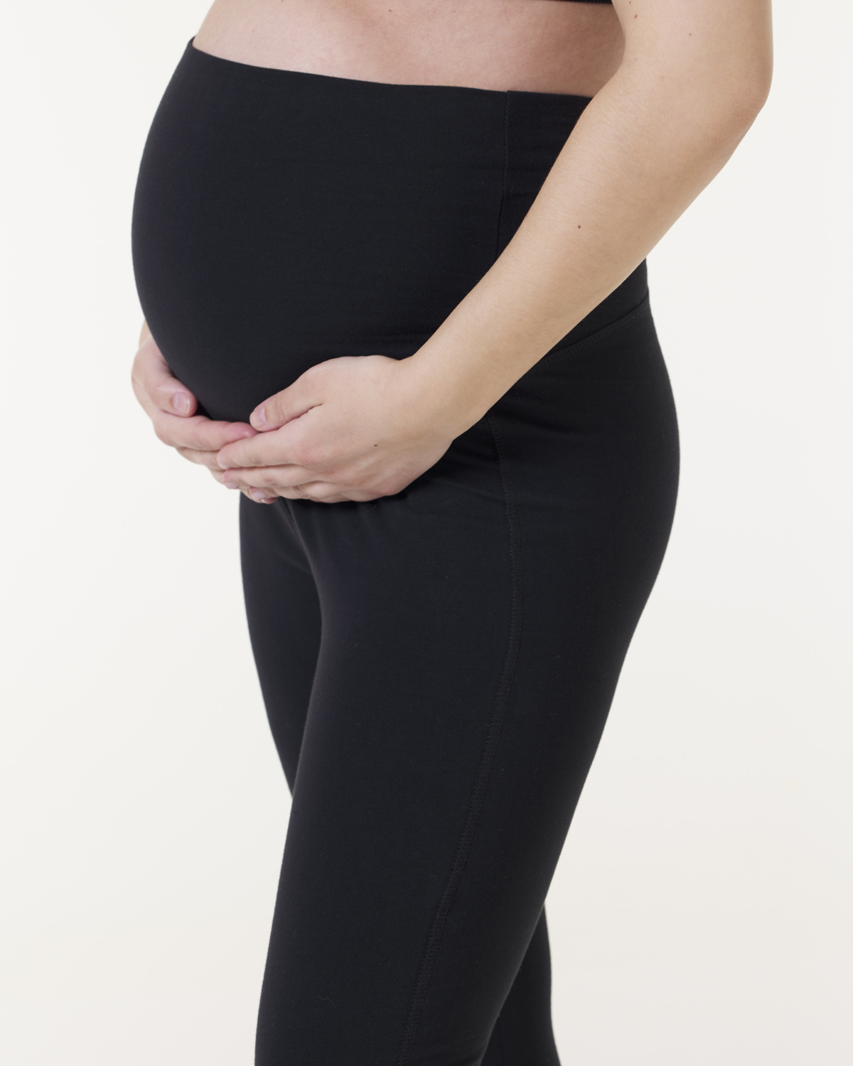 LEVITY Mama Cotton Leggings Black