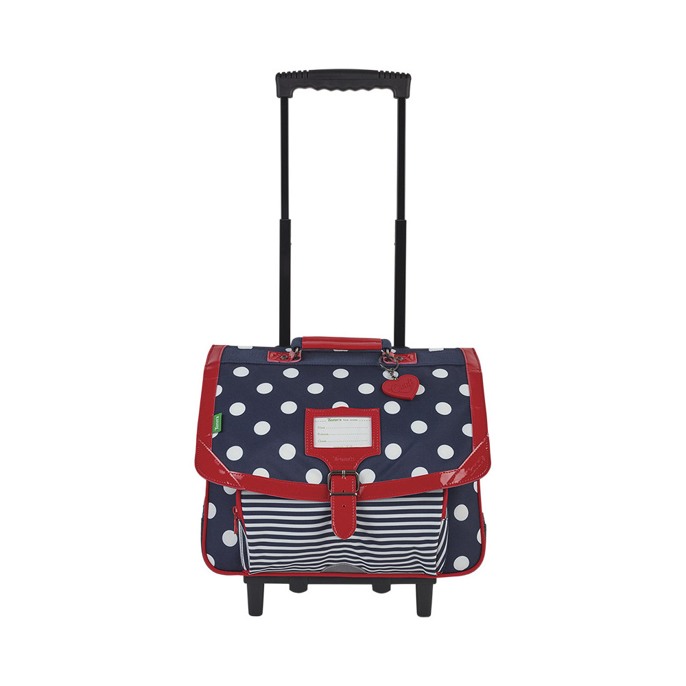Cartable trolley Charlotte marine